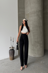 TASARIM PANTOLON - Gri