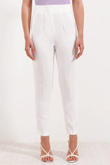 Lacivert Yüksek Bel Kumaş Pantolon 6650