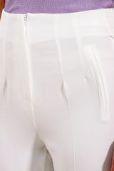 Lacivert Yüksek Bel Kumaş Pantolon 6650