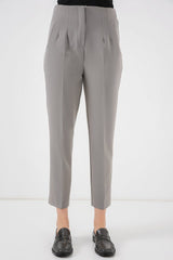 Lacivert Yüksek Bel Kumaş Pantolon 6650