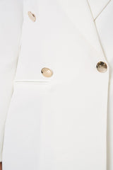 Kruvaze Yaka Blazer Ceket 0722 - Kiremit