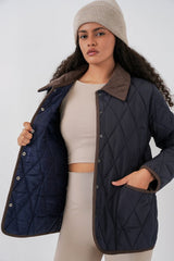 Kapitone Oversize Mont 5226 - Haki