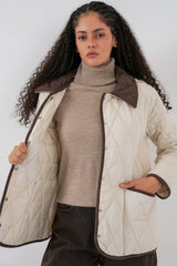 Kapitone Oversize Mont 5226 - Haki