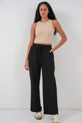 Fitilli Pantolon 30053 - Siyah