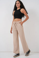 Fitilli Pantolon 30053 - Siyah