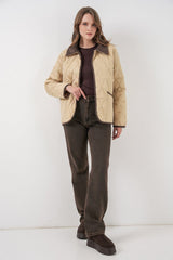 Kapitone Oversize Mont 5226 - Haki