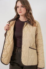 Kapitone Oversize Mont 5226 - Haki