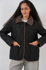 Kapitone Oversize Mont 5226 - Haki