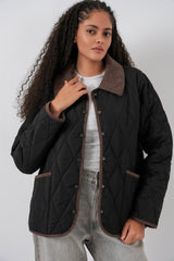 Kapitone Oversize Mont 5226 - Haki