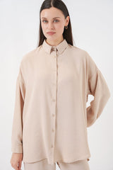 Gömlek Pantolon İkili Takım 30063 - Gül Kurusu