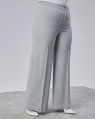 Poly Viscose Full Lycra Beli̇ Lasti̇kli̇ Battal Pantolon