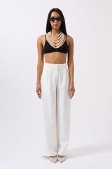 Casual Yüksek Bel Pantolon