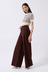 Bağcık Detay Pamuklu Pantolon