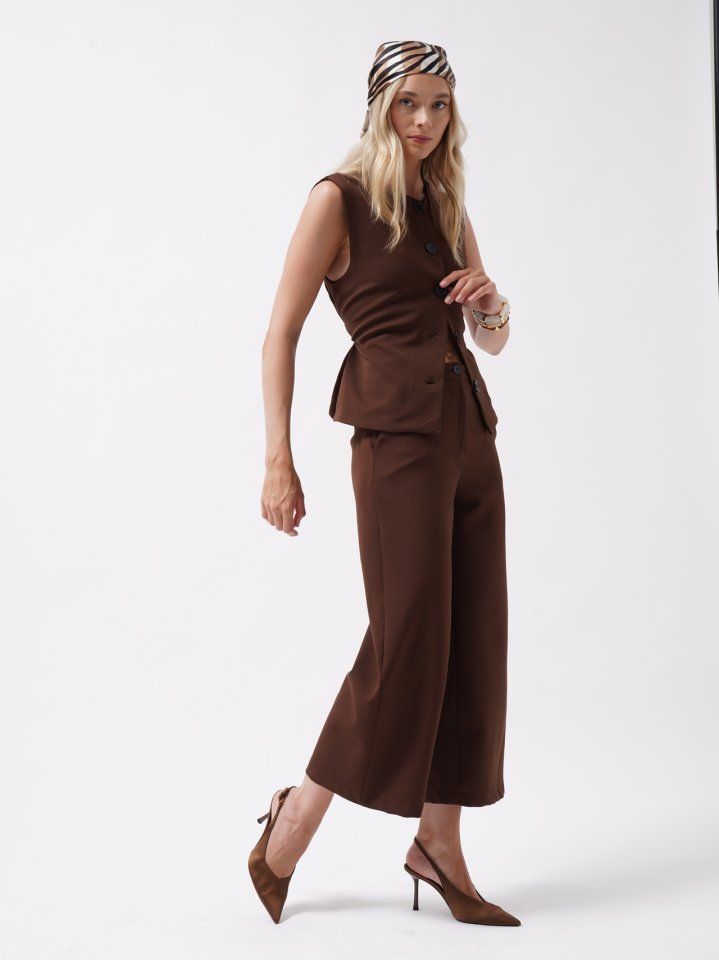 Bol Paça Midi Boy Pantolon