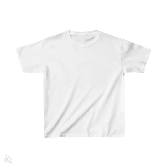 Çocuk Unisex Basic T-Shirt - Beyaz