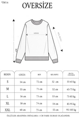 Parçalı Üç İplik Penye Yakalı SweatShirt - Çok Renkli