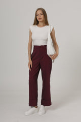 Duble Paça Pantolon - İndigo