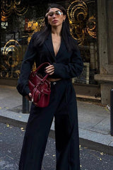 Garry Palazzo Pantolon Klasik Takım 9933