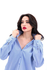 7448 GÖMLEK-PALERMO ÇİZGİLİ