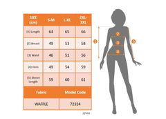 Kadın Uzun Kollu Bisiklet Yaka Kolları çiçekli Waffle Bluz
