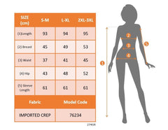 Kadın Uzun Kollu Kruvaze Yakalı Mini Ithal Krep Elbise