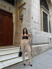 PAÇASI CIRTLI PANTOLON - Haki