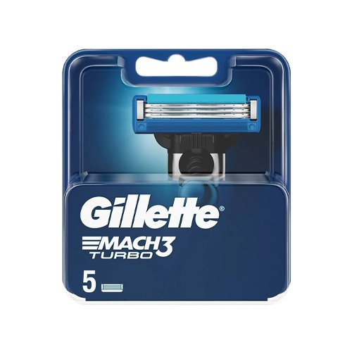 Gillette Mach3 Turbo Yedek Tıraş Bıçağı 5li