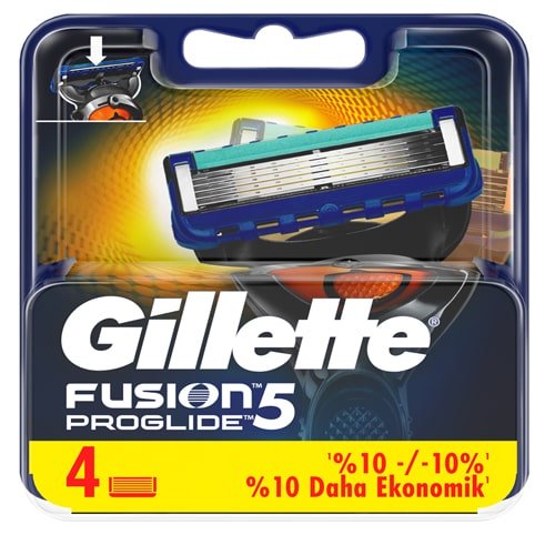 Gillette Fusion Proglide 4Lü Bicak*40