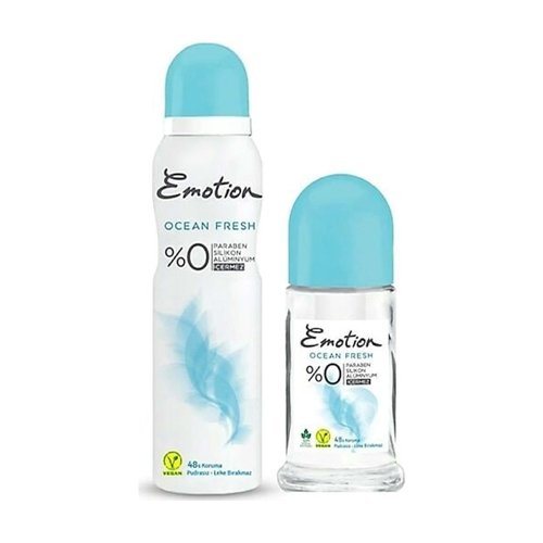 Emotion Ocean Freshdeodorant 150 Ml Ocean Fresh Roll-on 50 Ml