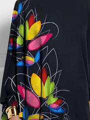 Kadın Uzun Kollu Balıkçı Yaka Asimetrik Kesim Mikro Bluz