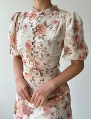 Mari Kemerli Elbise