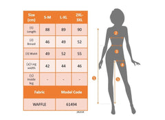 Kadın Askılı Yuvarlak Yaka Düğmeli Waffle Kısa Tulum