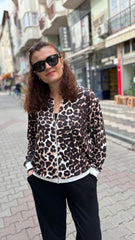 Kadın Uzun Kollu Lepoar Detay Modal Kumaş Ikili Takım