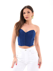 6324 CROP-LACİVERT