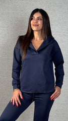 Kadın Uzun Kollu Kapüşonlu Ikili Takım