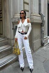 Cynthia Cut Out Triko Hırka 5116-23