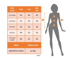 Kadın Uzun Kollu Damla Detaylı Ithal Krep Bluz