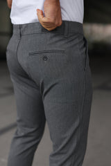 Erkek Slim Fit Likralı Gabardin Pantolon