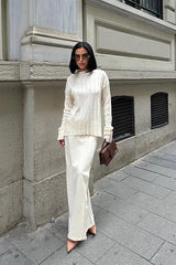 Darcy Etek Bluz Triko Takım 9969