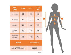 Kadın Uzun Kollu V Yakalı Leopar Detaylı Krep Bluz