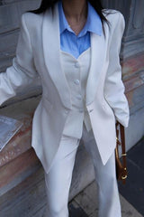 Saten Detaylı Büstiyer Pantolon Takım 10024