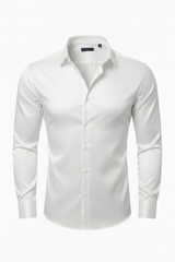 Erkek Saten Klasik Gömlek