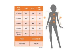 Kadın Uzun Kollu Bisiklet Yaka Kolları çiçekli Waffle Bluz