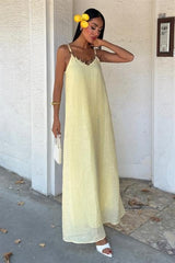 Lina Modal Askılı Elbise 2906