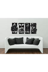 Wall Art Home 4 Element V2 Metal Tablo