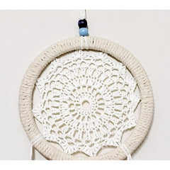 Kırmızı Kuş Tüylü Dream Catcher El Yapımı Düş Kapanı Duvar Süsü