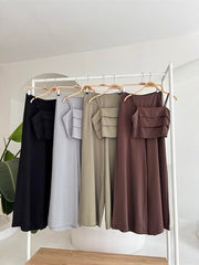 Crop Plazzo Pantolon Takım 10155-08