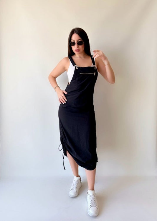 Kadın Paraşüt Kumaş Salopet Elbise Fırsat Ürün