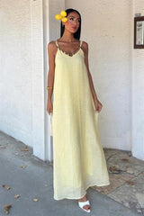 Lina Modal Askılı Elbise 2906