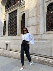 PAÇASI CIRTLI PANTOLON - Haki